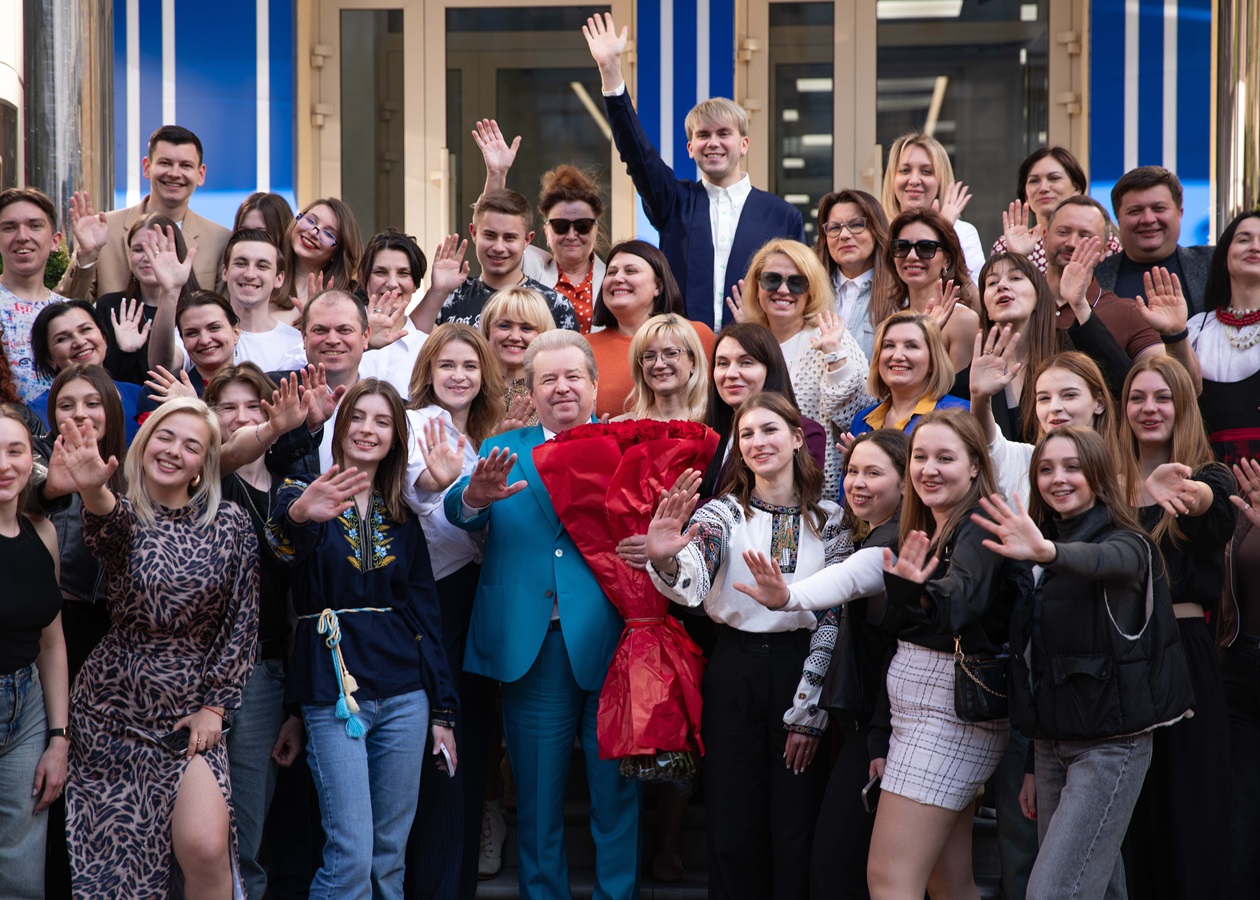 Студенти подарували Поплавському фільм до 32-річчя ректорства