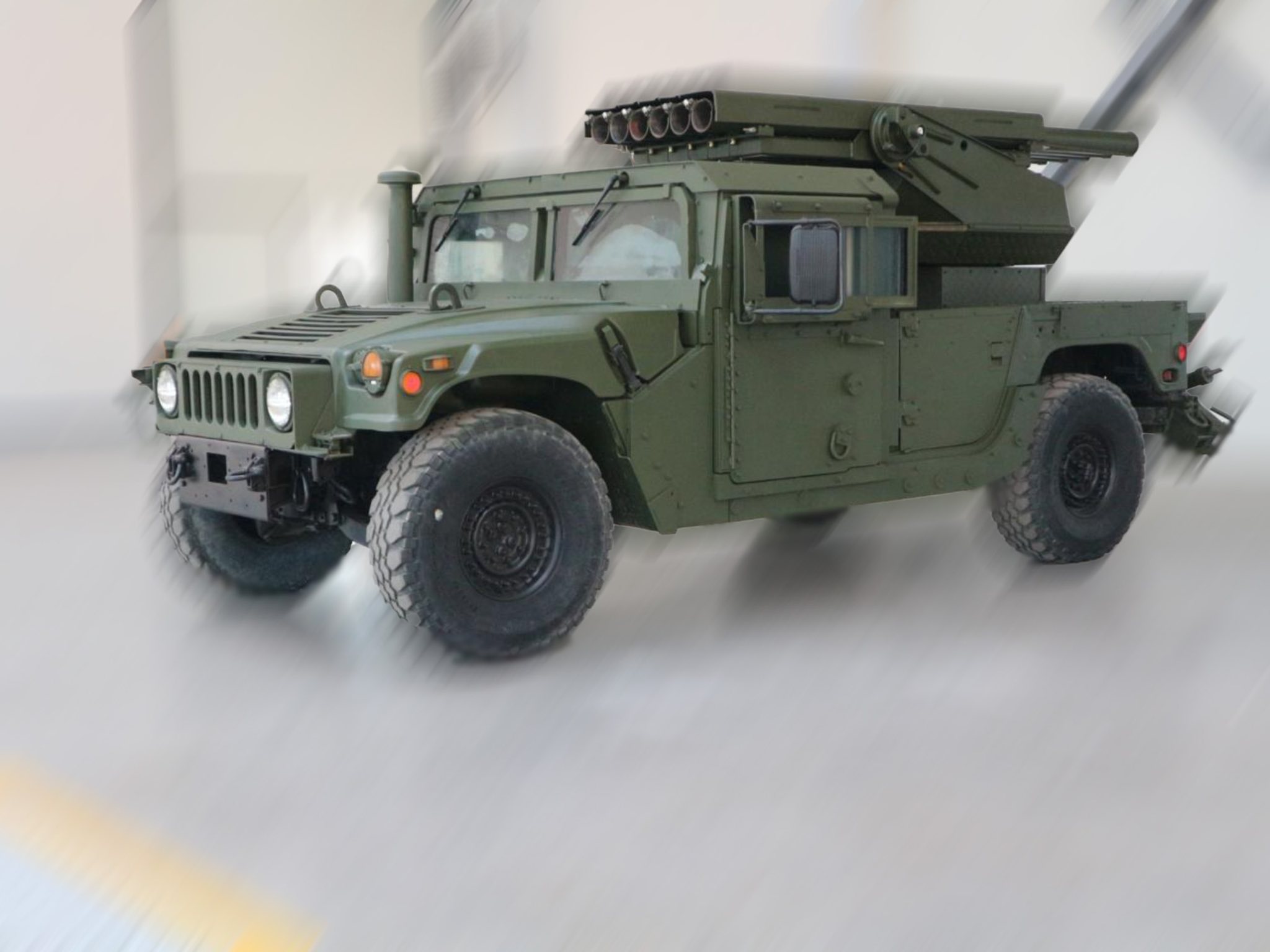 Нацгвардію озброїли реактивними установками на базі HMMWV