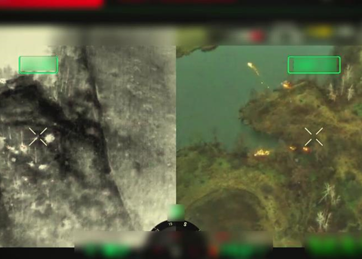 ДПСУ показала знищення бліндажу та складу боєприпасів росіян