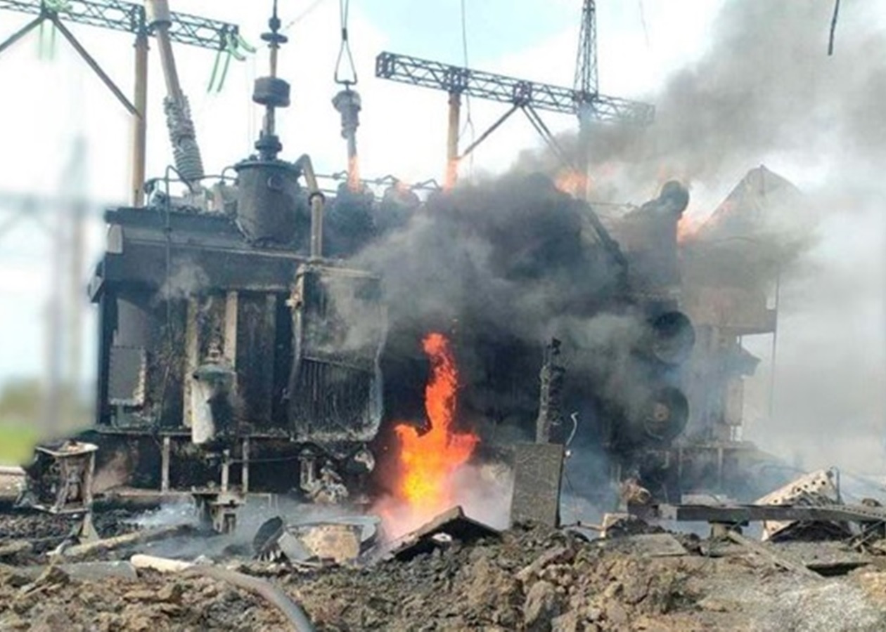 Суми після масованої атаки залишилися без світла