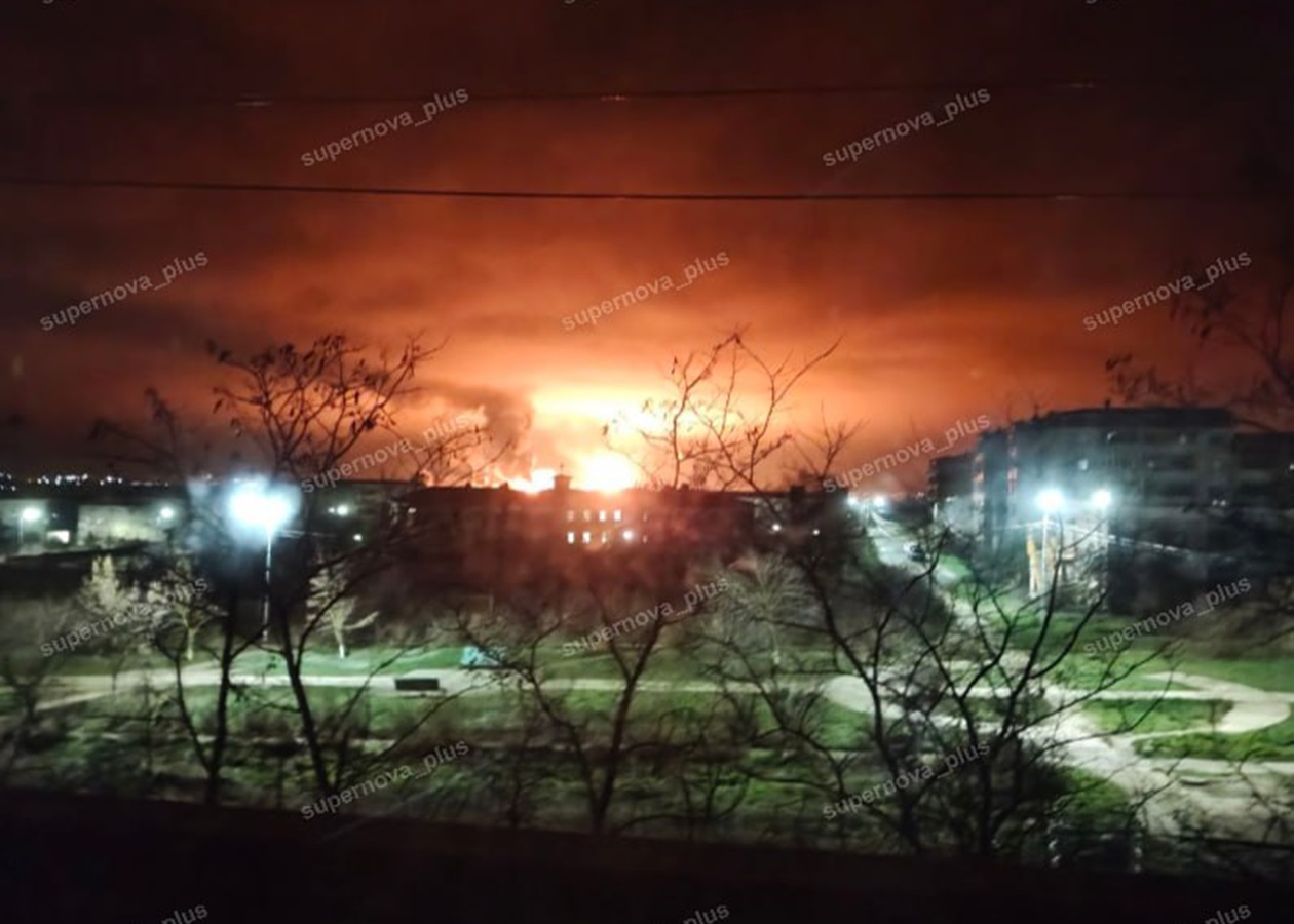 У російському Будьонновську палає хімзавод Ставролен