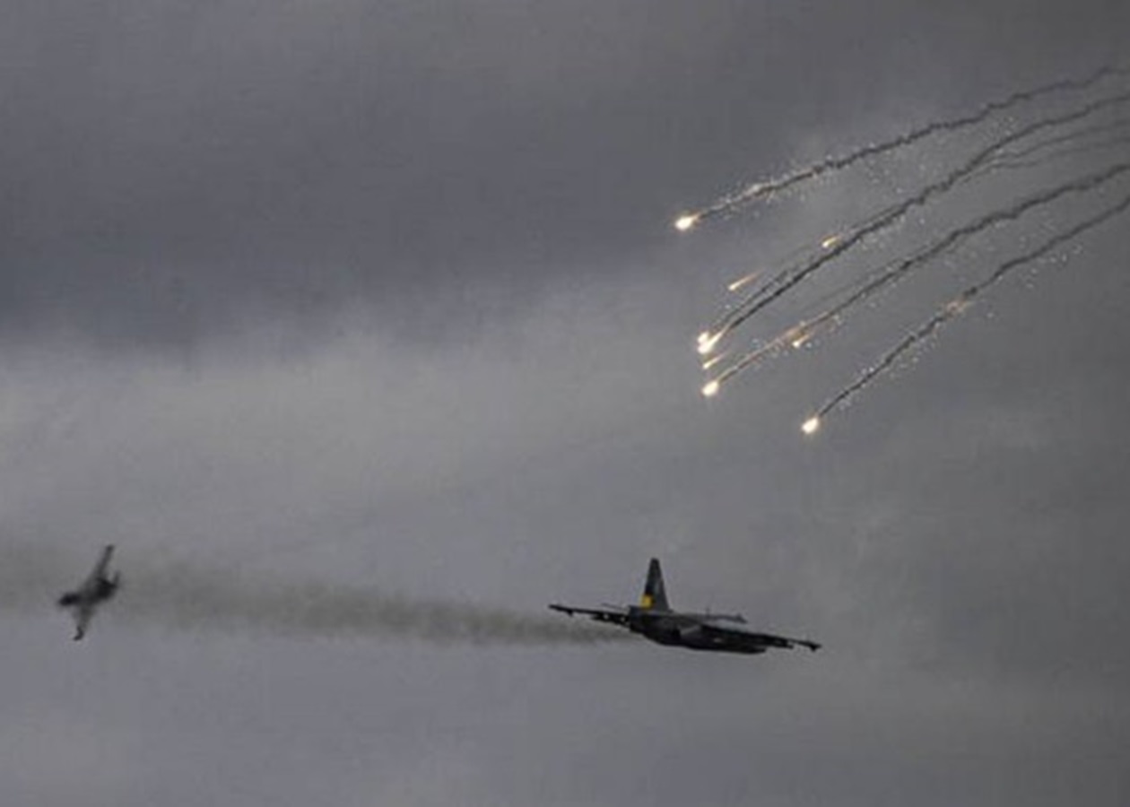 Повітряні Сили показали відбиття комбінованого удару РФ