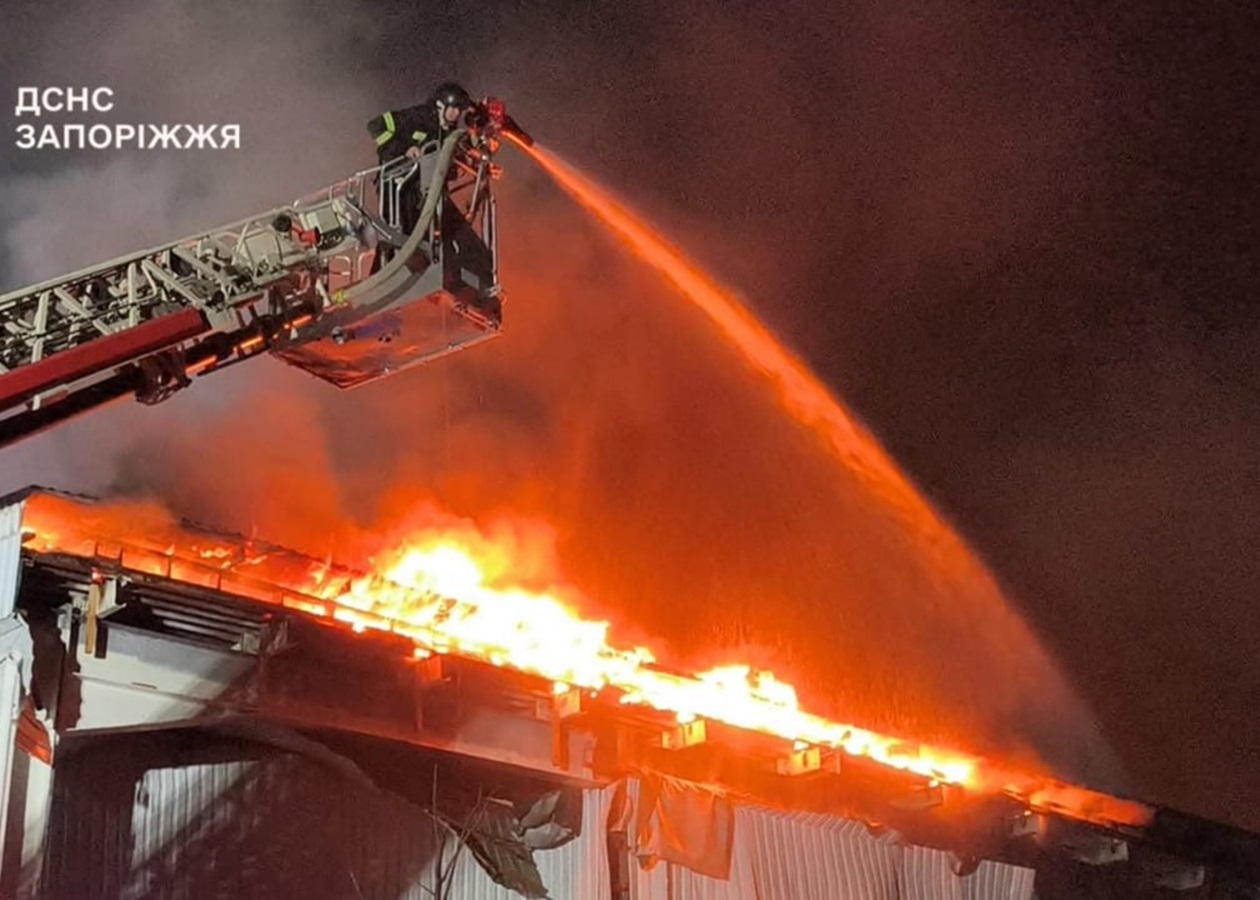 ДСНС оприлюднила наслідки ударів по Запоріжжю