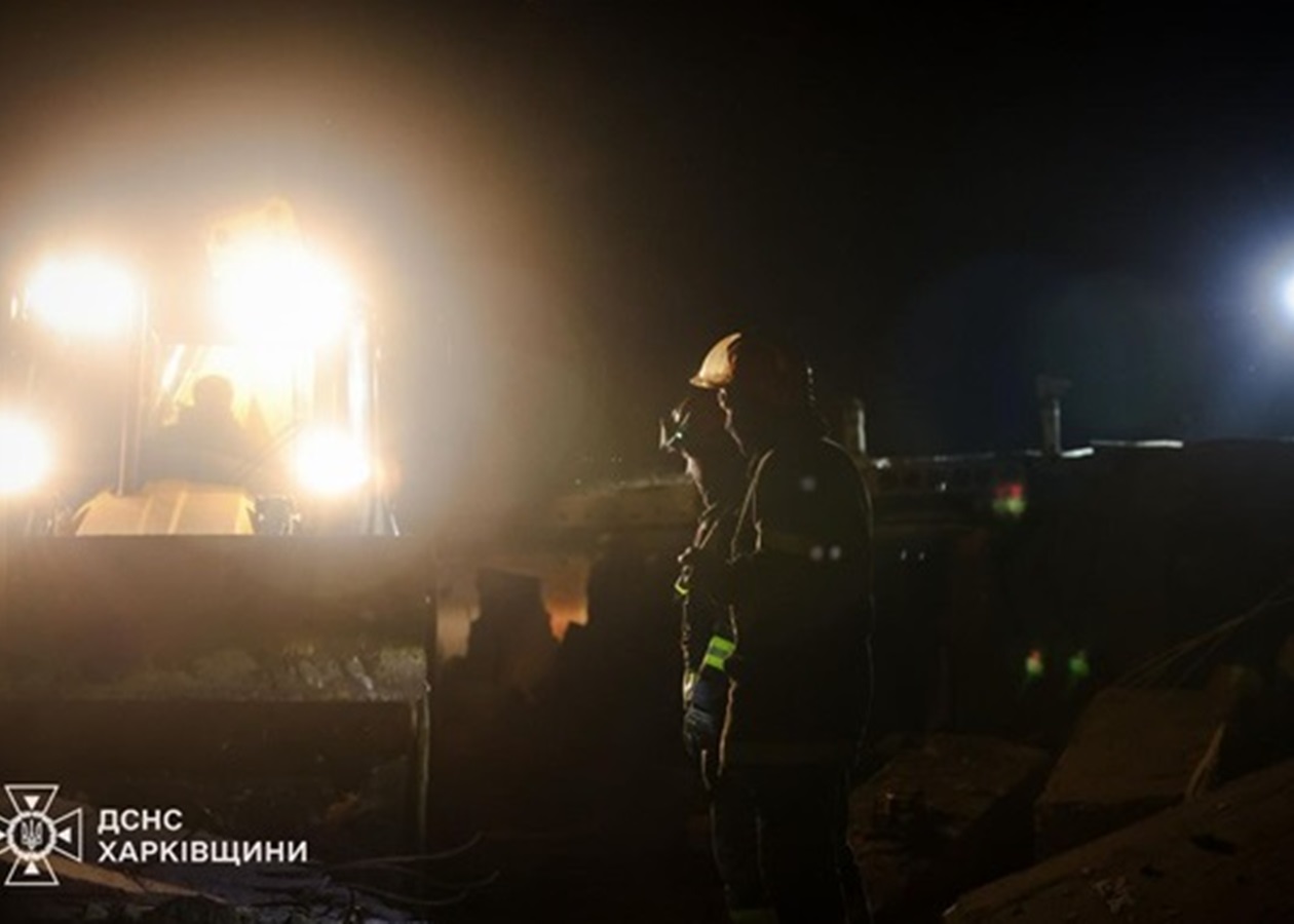 У Харкові дрон Молнія влучив в інфраструктурний об’єкт