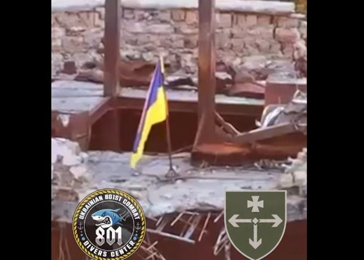 На Кінбурнській косі підняли прапор України