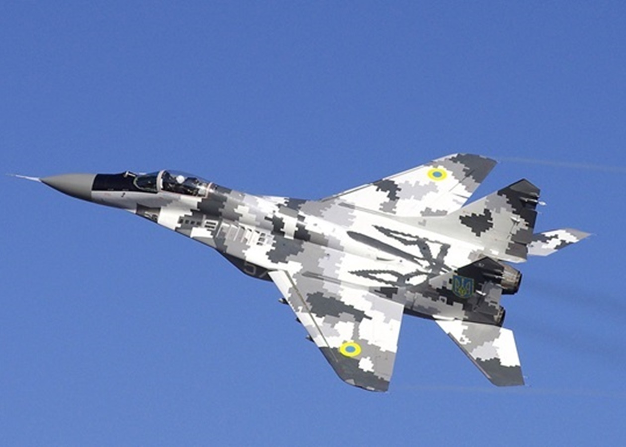 Винищувач МіГ-29 розбився на Полтавщині